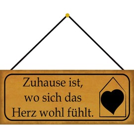 Schatzmix Tin-Plate Sign, Sheet metal, Multicoloured, 27x10 cm