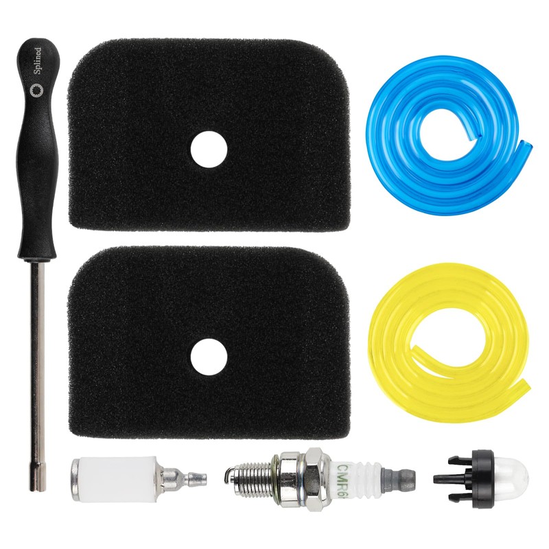 MOTOALL Air Filters Tune up Kit with Spark Plug 576401601