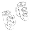 NRF 38417 Expansion Valve, air conditioning
