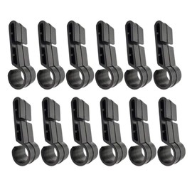 Yumosmn Headlight Fixed Helmet Holder Headlight Universal One Touch Type Without Removing Band 12 Pieces