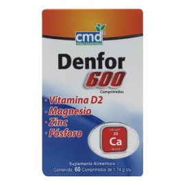 Cmd Denfor 600, Suplemento Con 60 Comprimidos