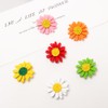 Pilikoll Pack of 6 Enamel Flower Brooch Enamel Daisy Brooch