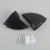 Alise 2 Pcs Adjustable Brackets Board/Glass Floating Shelf Brackets Wall