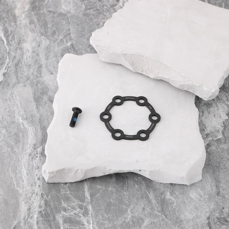 eMagTech 2mm Hub Brake Disc Spacer with Screws Aluminum Alloy