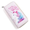 DonDon Women's Purse with Zip, Unicorns and Flamingos Pink