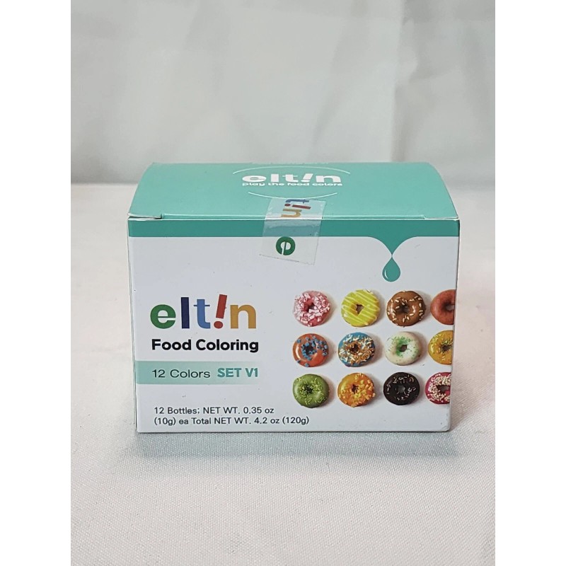 Eltin Food Coloring SET V1 Gel Food Coloring Liquid For