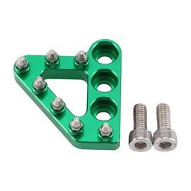 GOOFIT Green Motorcycle Rear Brake Pedals Tip Foot Lever Brake Pedals Tip CNC Aluminum Replacement for 125-500 K16 K18 NC SX SXF EXC EXCF XC XCW XCF SX SXF EXC EXCF Most Chinese Dirt PitBike