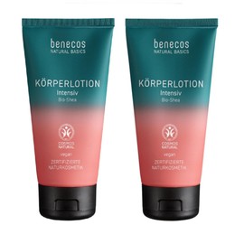 Benecos Natural Basic Sheer Intensive Body Lotion 150ml Set of 2 Vegan Natural Moisturizing Mild Care / 베네코스 내추럴 베이직 시어 인텐시브 바디로션 150ml 2개세트 비건 천연보습 순한케어