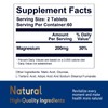TOPNaturePlus H2 Molecular Hydrogen Water Tablets with Magnesium, 120 Count