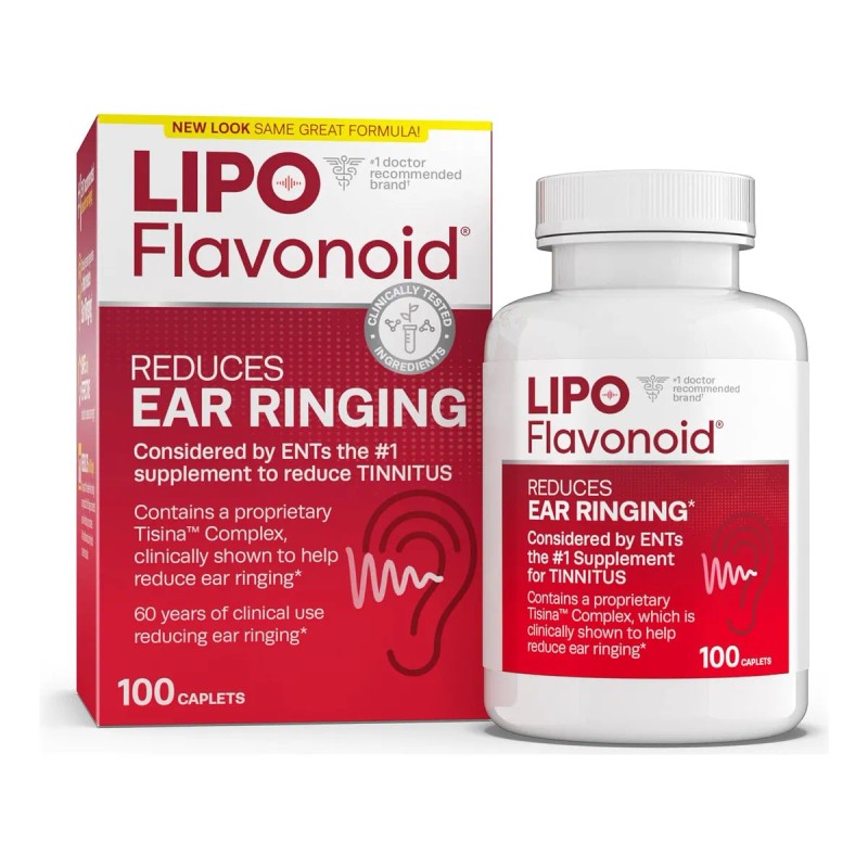 Alivio De Tinnitus Para Oídos Zumbidos, Hecho En Usa Sabor