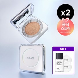 Clio CJ단독킬커버 파운웨어 쿠션 디오리지널 기획세트본품+리필x2 사은 마이크로페셔널딥클린립아이리무 CJ Exclusive Kill Cover Foundation Wear Cushion The Original Special Set (Main Product + 2 Refills) Gift: Micro Professional Deep Clean Lip & Eye Remover