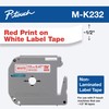 Brother Tape Cartridges 0.47 IN x 26.2 ft Wide Red