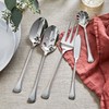 HENCKELS 65-Piece Astley Flatware Set,Silver