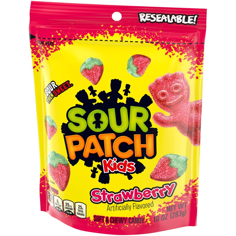 SOUR PATCH KIDS Strawberry Soft & Chewy Candy, 10 oz