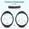 NuIth 5x7 or 6x8 to 6.5” Front Rear Door Speaker