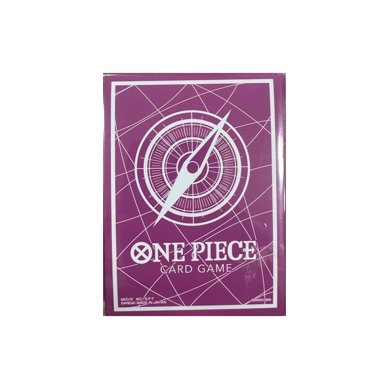 Bandai One Piece Card Game Sleeve Vol. 13 Standard Purple