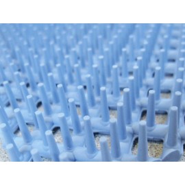 Symmetry Riley Multipak Silicone Diamond Grid Mat Insert 8.9 x 19.7 in, Fine Pin