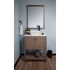 Novatto BIANCO PARI Ceramic Vessel Bathroom Sink