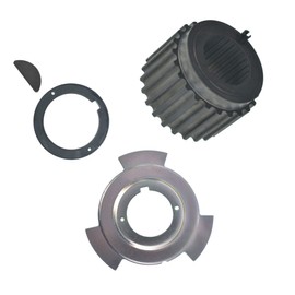 marddpair Crankshaft Belt Pulley with Sensor Blade and Spacer Replacement for Mitsubishi Montero Galant Eclipse 3.0L 3.5L