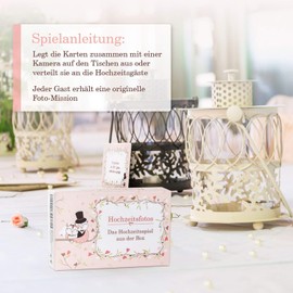 Game Heroes Wedding Photos: Great Wedding Photo Game - Wedding Game with Creative Photography for Guests - Exceptional Wedding Gifts