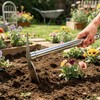 Meejaa Gardening Picks, 15'' Stainless Steel Pickaxe,Mattock Tool Shovels, for
