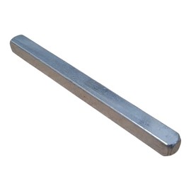 8mm x 100mm Door Handle Spindle Bar – Replacement Square Bar for Lever Door Handles – Pack of 1