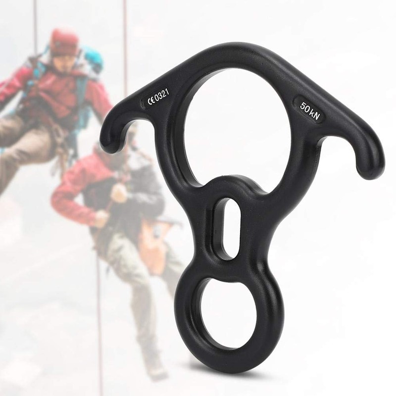 MAGT Abseilachter, 50KN High-Strength Ox Horn Abseiling Device Climbing 8