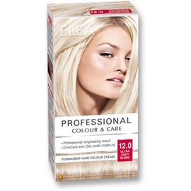 Elea Professional Artisto Permanent Hair Colour Number 12.0 Ultra Light Blonde 120ml Professional Result 100% Grey Coverage