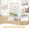 Costzon Easel for Kids, 4 in 1 Toddler Activity Table