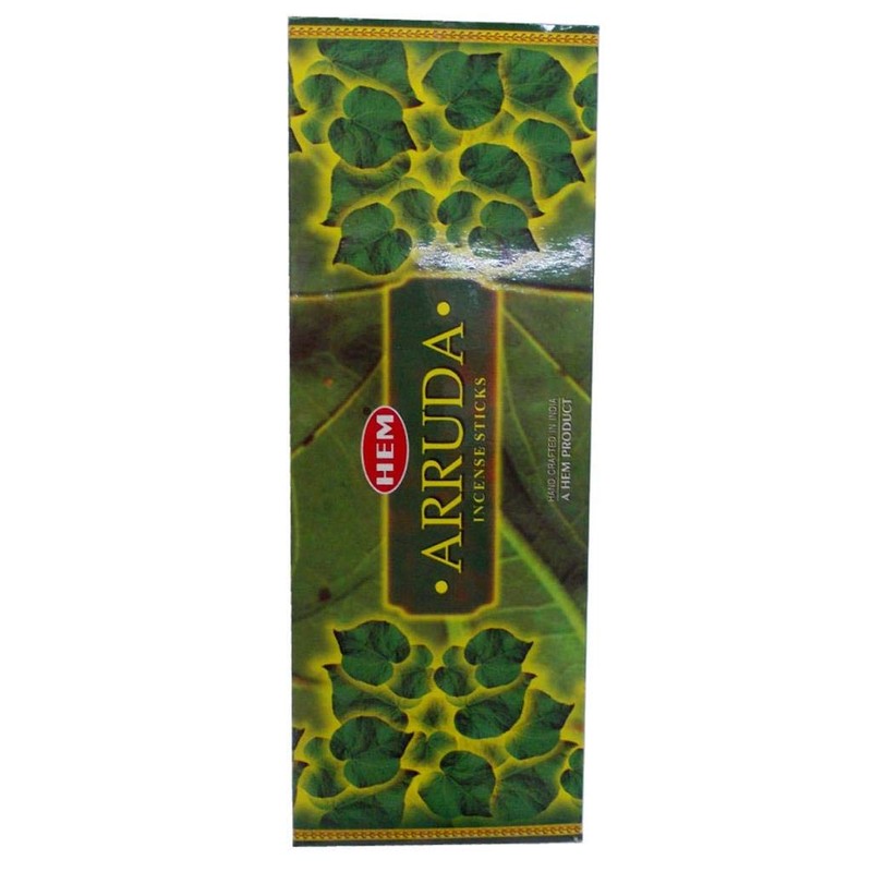 Hem Arruda Hexa Incense Stick 6 Packs X 20 Sticks