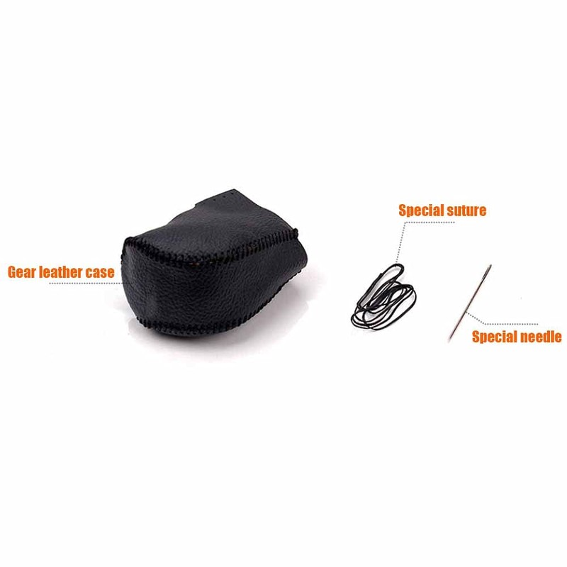 Rifoda for Civic Leather Gear Shift Knob Cover Fit for