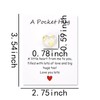 Pocket Heart Hug Token Bulk for Boyfriend Girlfriend Valentiens Day