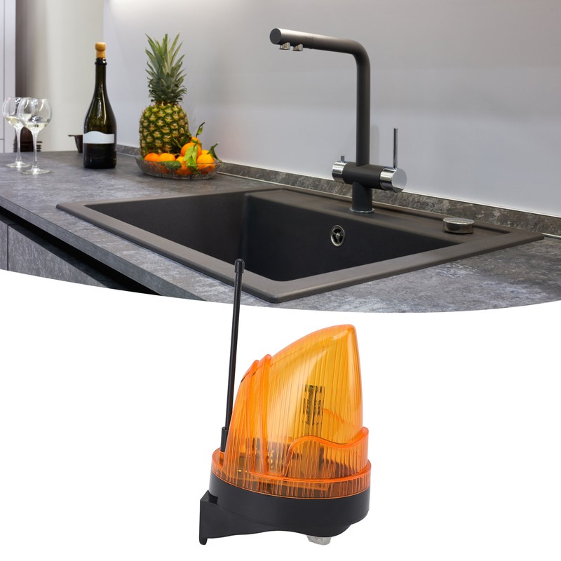 LED Flashing Alarm Light Easy Installation LED Security Alarm Lamp