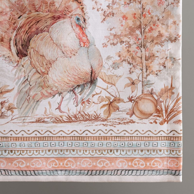 Maison d' Hermine Giving Thanks 100% Cotton Table Runner for