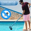 WXFANA 20" Wide Pool Brush Head, Heavy Duty Pool Cleaning