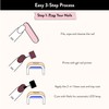 Nails.INC GelLED Portable LED Lamp, Cures in 30 Seconds, Nail
