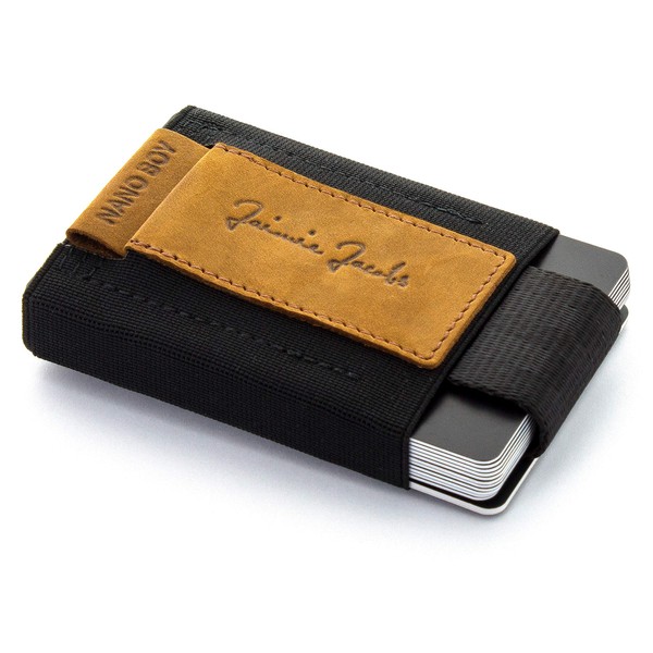 JAIMIE JACOBS Nano Boy Mini Wallet, Textile Mini Wallet, Small