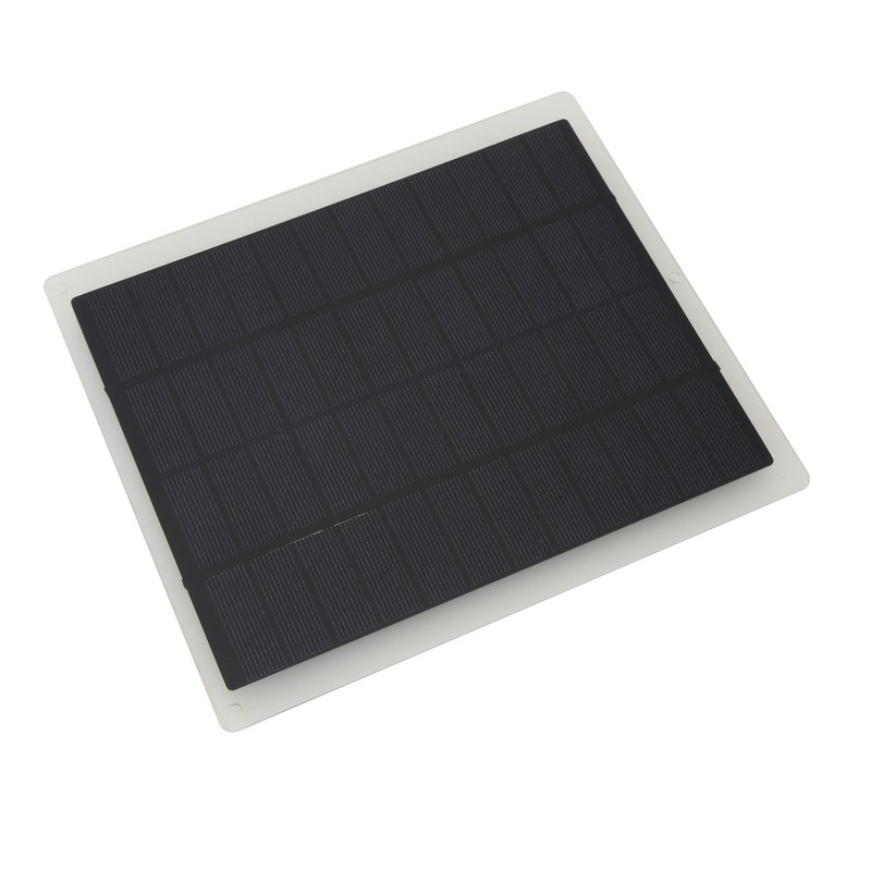 Solar Panel Fan 10W Exhaust Fan Dual Layer Metal Shell