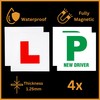 Tek Automotive Magnetic L and P Plates - 4 Pack