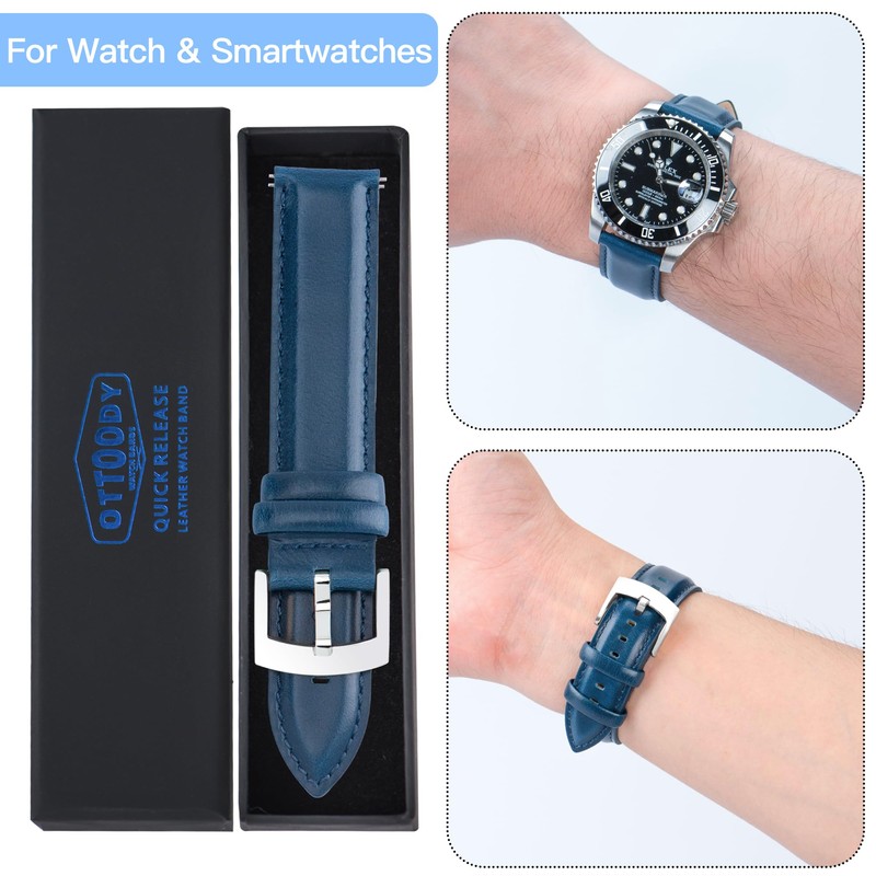 Ottoody Watch Band, 0.71, 0.75, 0.79, 0.83, 0.87 inch (18,