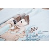 Herding Penguin Microfibre Fleece Blanket, 75 x 100 cm, 100%