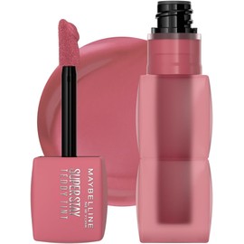 Maybelline Super Stay Teddy Tint, Tinta para Labios Mate Difuminado, Larga Duración 12 Horas, Textura Suave, No Transfiere, A Prueba de Bebidas y Besos, Tono Kneehigh, 5 ml