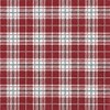 20 Napkins Fine Check Design Red Checked Checked Winter Christmas
