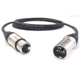 150 Foot Canare L-4E6S Star Quad Balanced XLR Microphone Cable Male to Female by Custom Cable Connection
