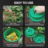 TOP XIAN 4-Pack Inground Worm Composter, Outdoor Worm Compost Bin