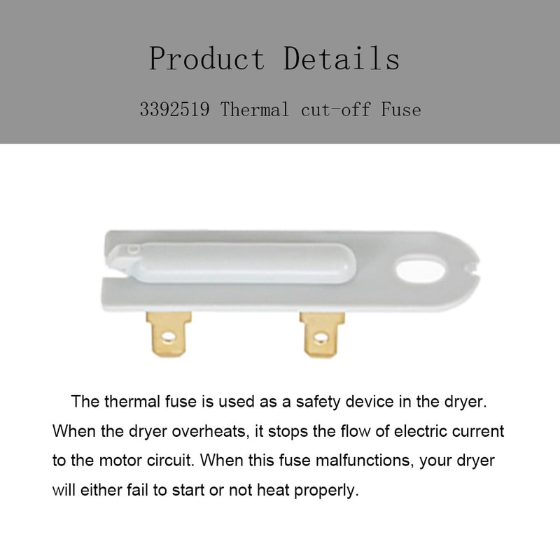 Heating Element Kit for Maytag (Bravos) Dryer MEDB765FW0, MEDB765FC0, MEDB835DW4,