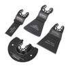 Faithfull FAIMFKIT4 Flooring Set, Sawing, Cutting & Scraping Oscillating Multi-Function