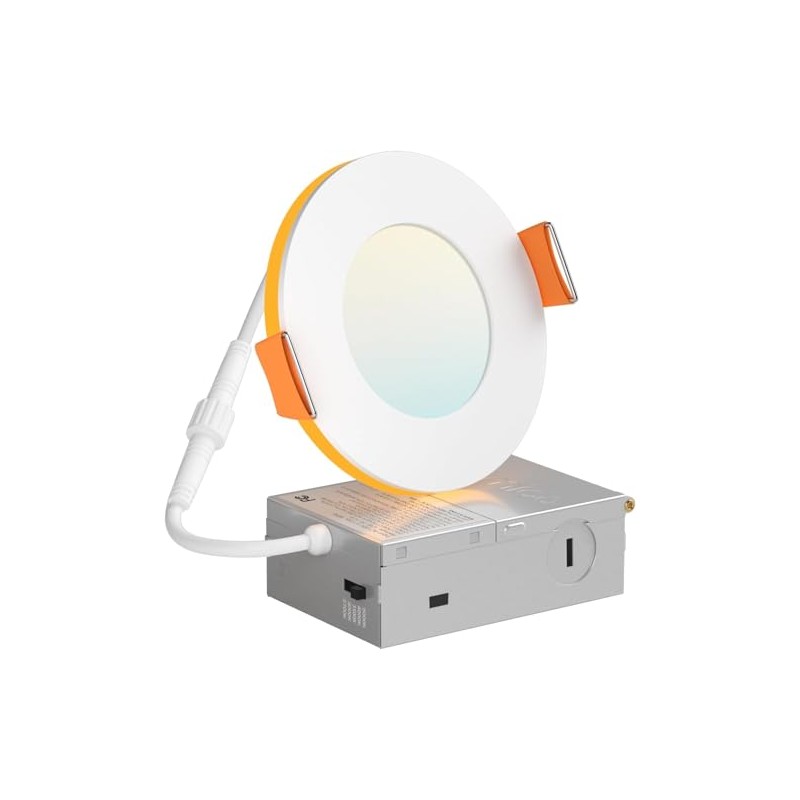Amico 1 Pack 3 Inch 5CCT LED Recessed Ceiling Light