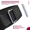 EVO Fitness Weight Lifting Belt AUTO LOCK 6.5” Neoprene Padded