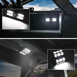 Tmipakioy Rear LED Dome Ceiling Lights Trunk Cargo LED Light Compatible With For Ford Bronco 2021 2022 2023 2024 4 Door Interior Decoration Plug And Play Touch LED Reading Lighting